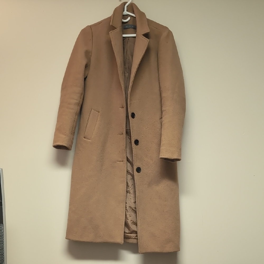 Suzy Shier Tan Coat
